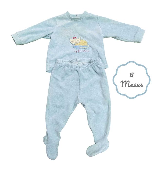 Conjunto Camisola + Calças My First Chicco 6 meses