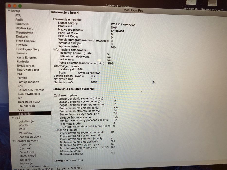 Macbook Pro 15”