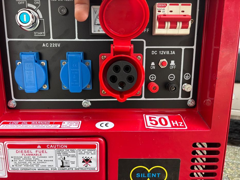 Gerador diesel 8.5 kva