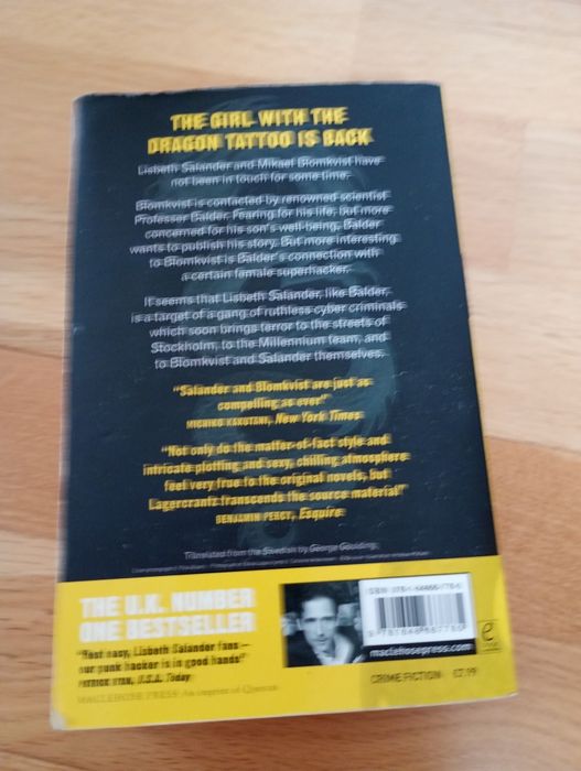 D. Lagercrantz - The Girl in the Spider's Web