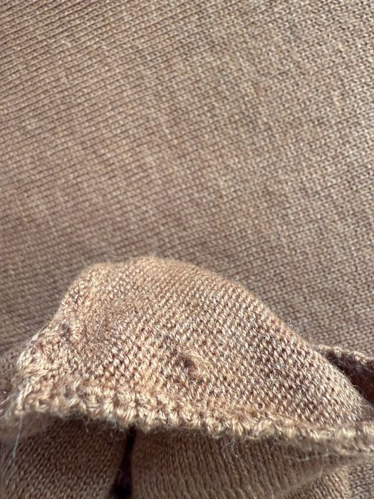 Sukienka wełniana kamelowa Gudrun Sjoden rozmiar S