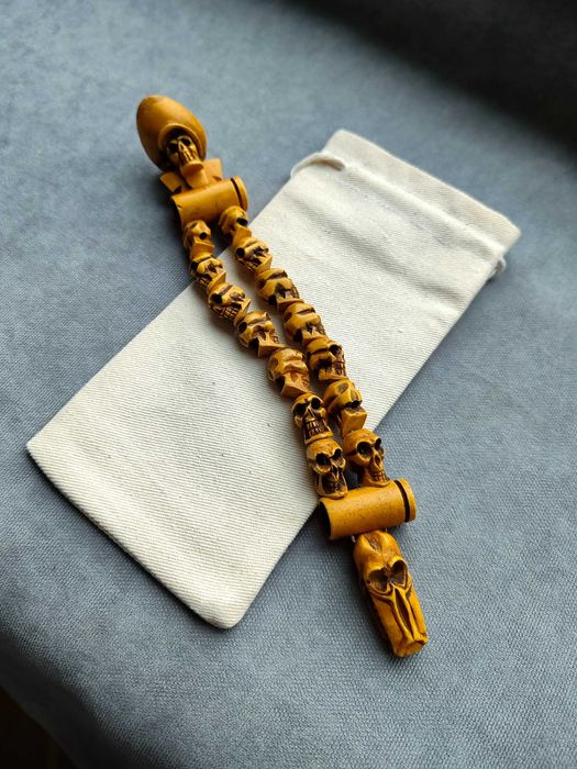 Винтажные четки ручной работы Бильярдный шар СССР Чотки Перекидные ИТК