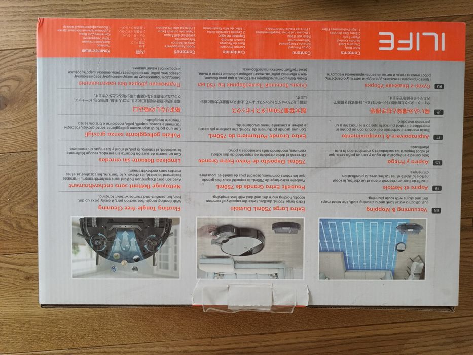 Robot sprzątający ILIFE V8S na części