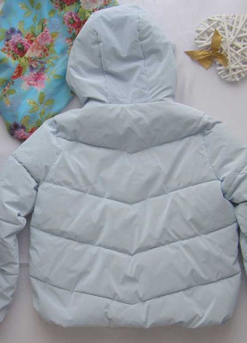 kurtka zimowa Sinsay 38 M błękitna niebieska