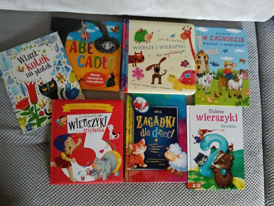 Wiersze wierszyki 7 szt