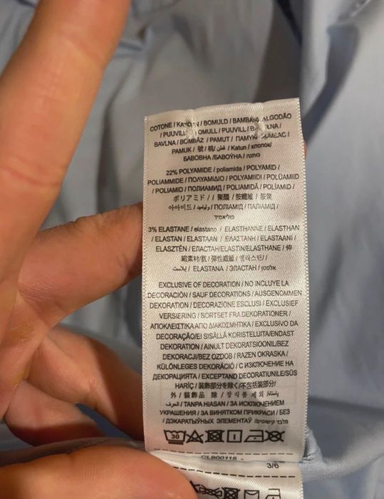 Nowa koszula Guess błękitna L
