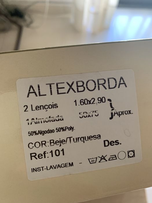 Conjunto de lençóis Novos