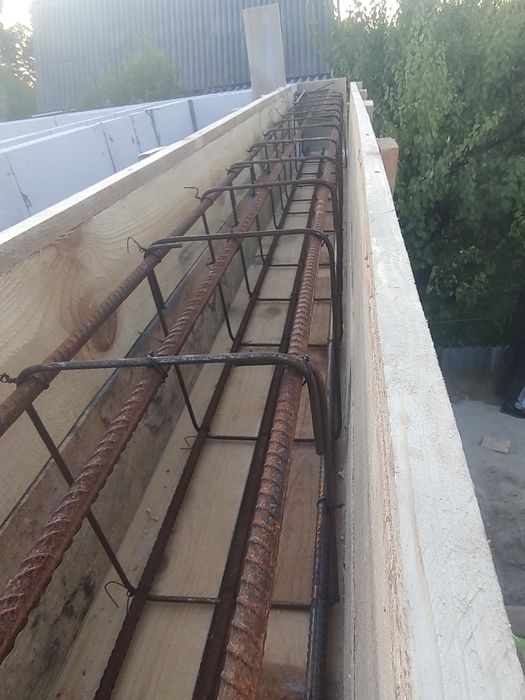 Фундаментів роботи.Моноліт.