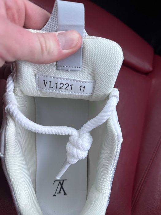 (БЕЗ ПЕРЕДОПЛАТИ) Louis Vuitton Skate Sneaker White Grey луї вітон