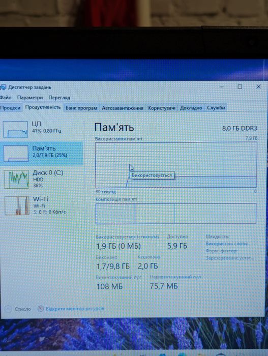Ноутбук Dell 3520 Intel Pentium 8GB DDR3 500GB HDD
