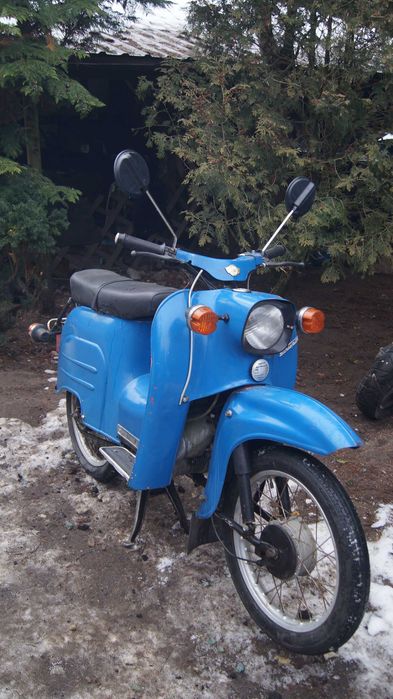 Simson Schwalbe wszystkie części cały tylko na części 1977r oryginał