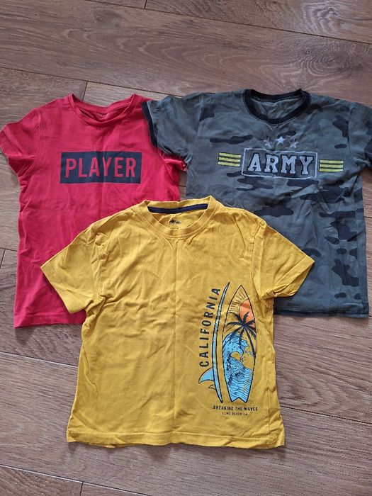 T-shirty chłopięce r 116-122