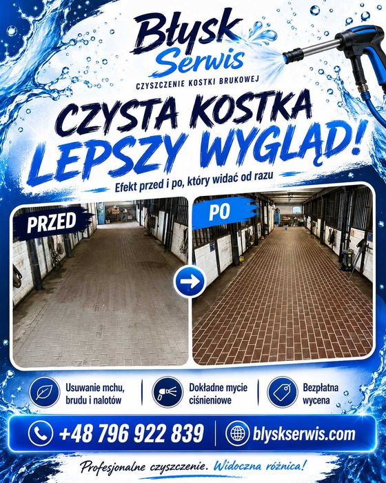 Czyszczenie Kostki Brukowej