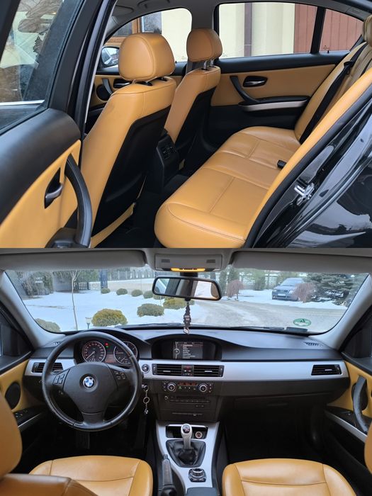 BMW E90 Seria 3 2.0D_2009_POLIFT_LED_Navi_Skóry_1 Właściciel_Piękna