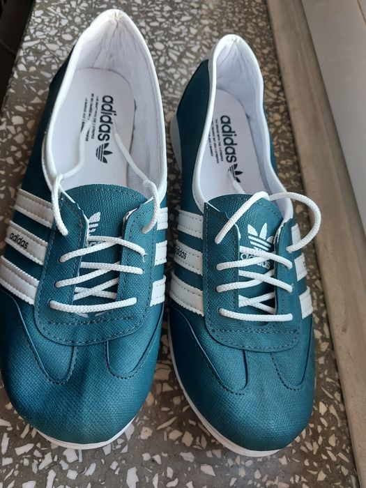 Baleriny adidas butelkowa zieleń