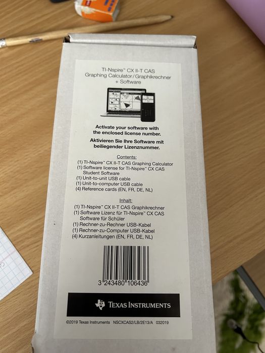 Calculadora TI NSpire CAS