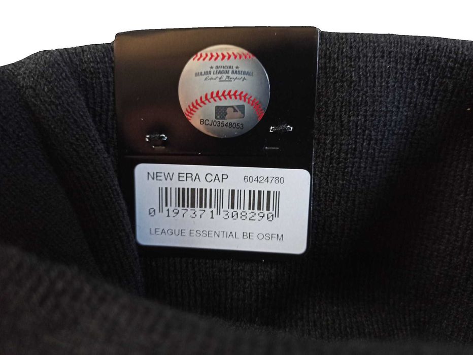 NOWA czapka beanie wiosenna przejściowa NEW ERA - k. czarny r. uniwers