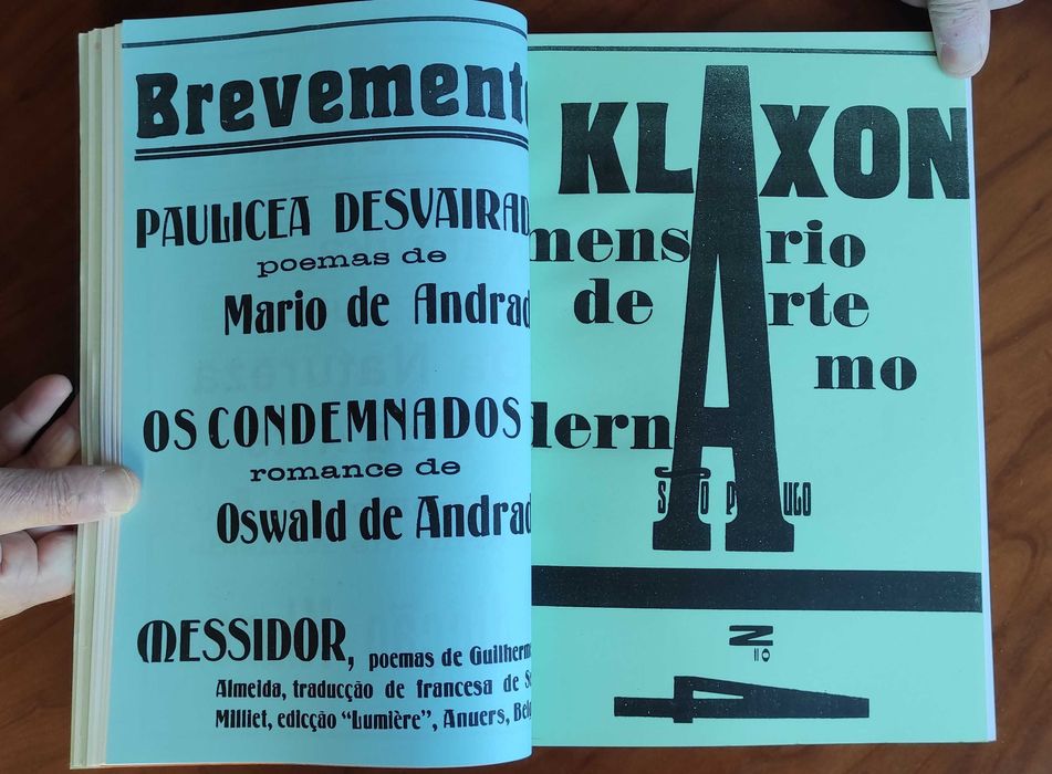 Klaxon. Mensário de Arte Moderna