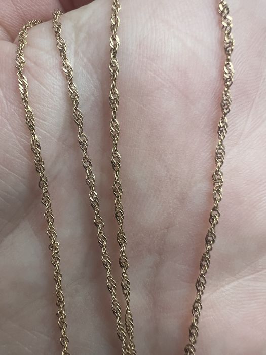 Цепочка золотая 50см