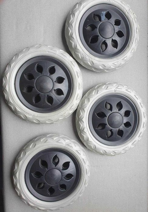 Rodas para carrinho de compras
