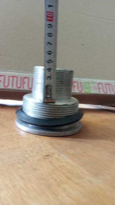 Злив алюмінійовий великий