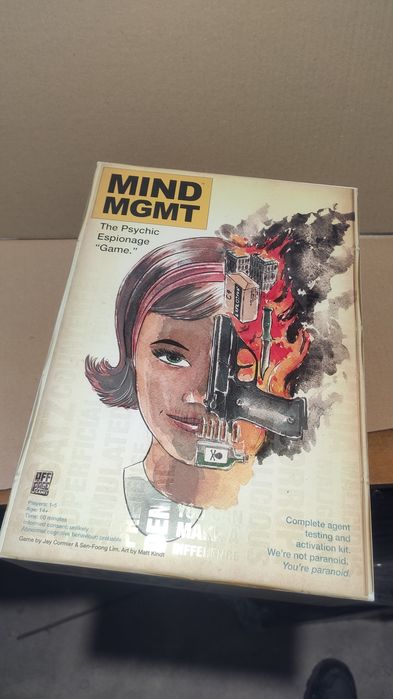 Mind MGMT - gra planszowa