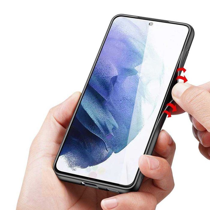 Etui Dux Ducis do SAMSUNG GALAXY S21+ Plus + Szkło