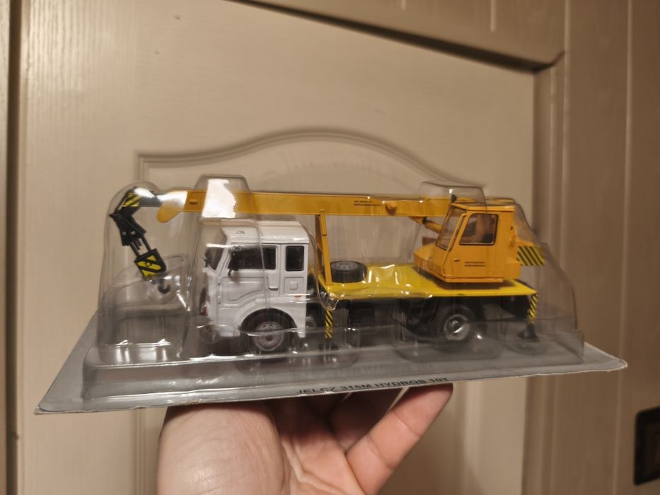 Jelcz 315M Hydros P10T żuraw samojezdny dźwig, DeAgostini, 1:43, NOWY!
