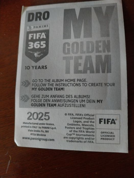 Cromo de Didier Drogba