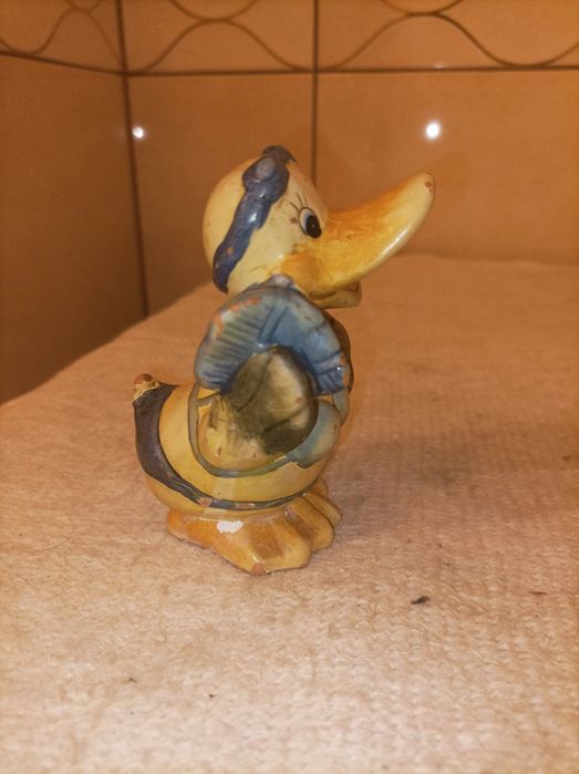 Figurka ceramiczna kaczka Dekoracyjna! Antyk!