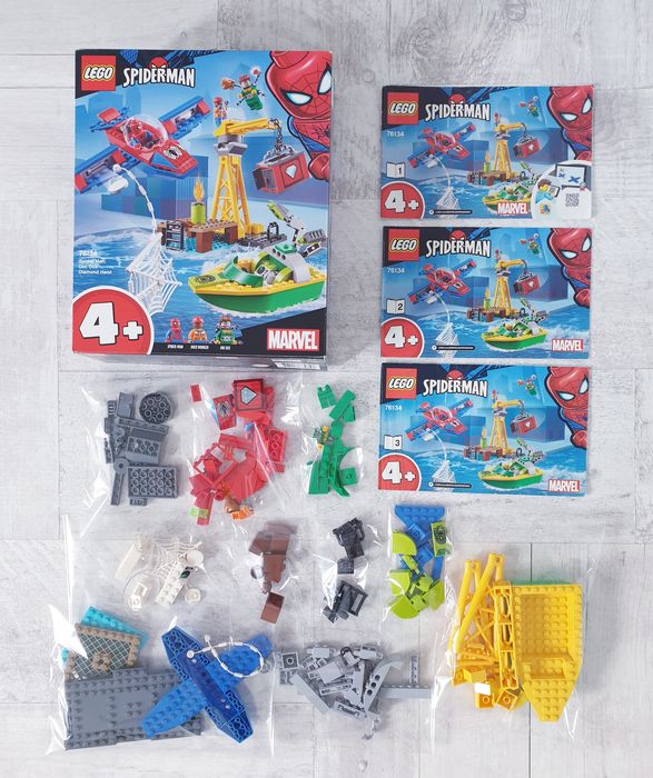 LEGO 76134 Marvel SPIDERMAN Doktor Octopus skok na diamenty Gorzów ...