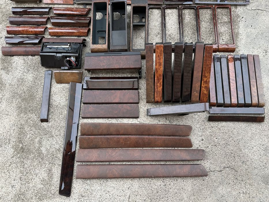 Декор накладки салону під дерево ауді а6 с5 audi a6 c5