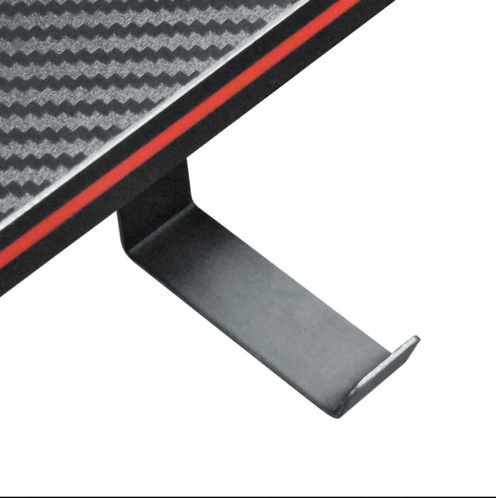 NOWE Biurko Do Komputera Dla Gracza Czarne Komputerowe Solidne FV