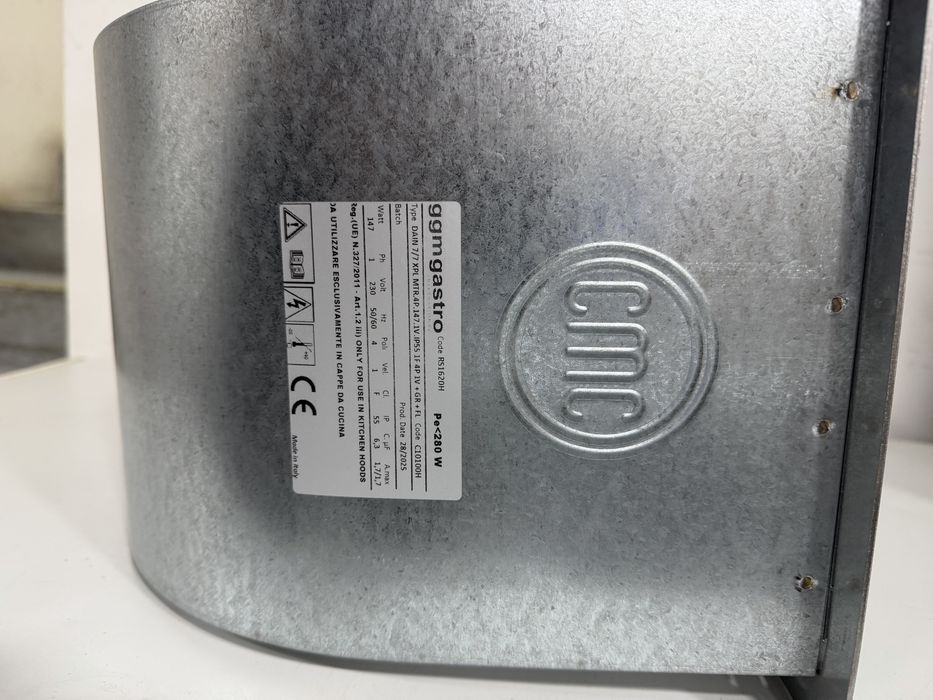 Motor extracao 1300m3/h