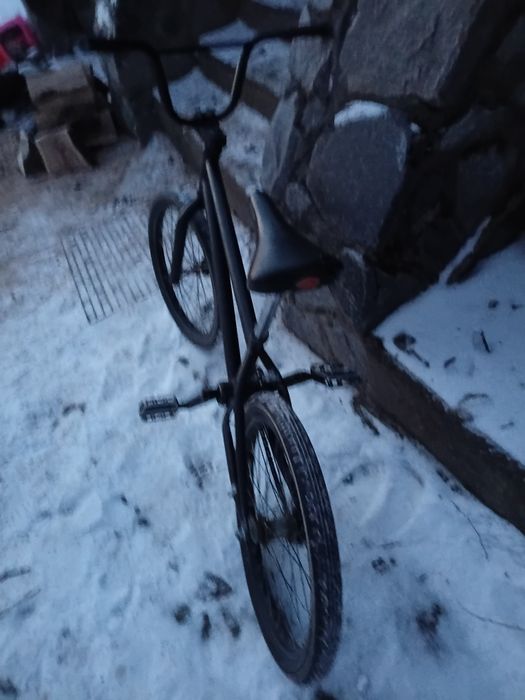 велосипед бмх кастом на ходу