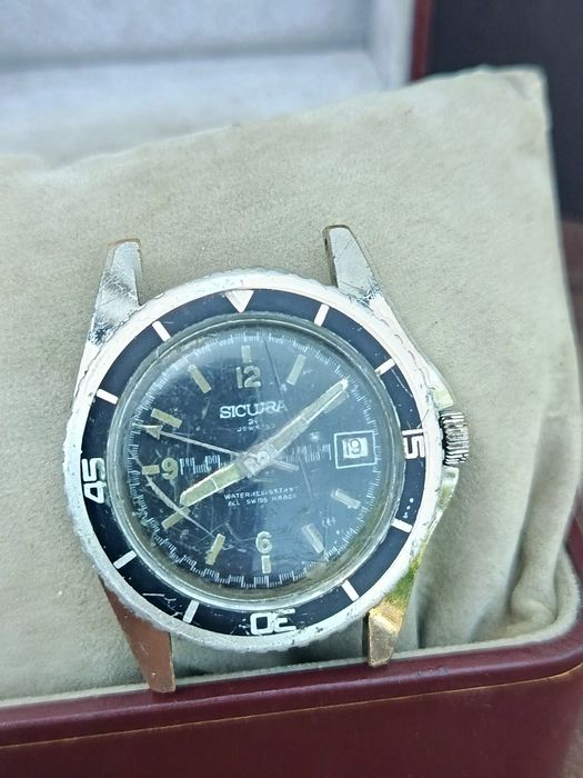 Zegarek sicura diver nurek mechaniczny