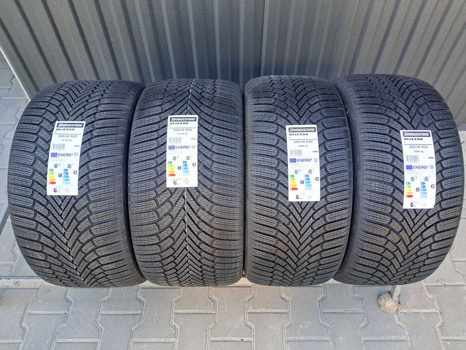 Резина зимова, НОВА, 265/35 295/30 R20 Bridgestone Blizzak 6 (арт 17680)
