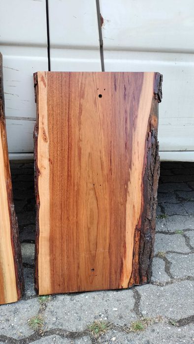 Tampo de madeira maciça de acácia