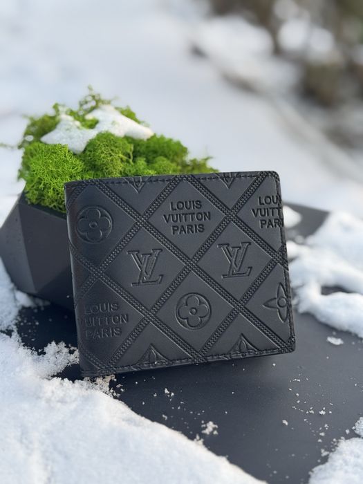 .Гаманець Louis Vuitton чоловічий мужской кошелек Луи Витон черный Лв