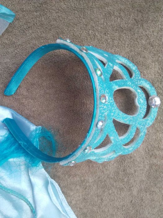 Strój błękitnej księżniczki rozmiar 104