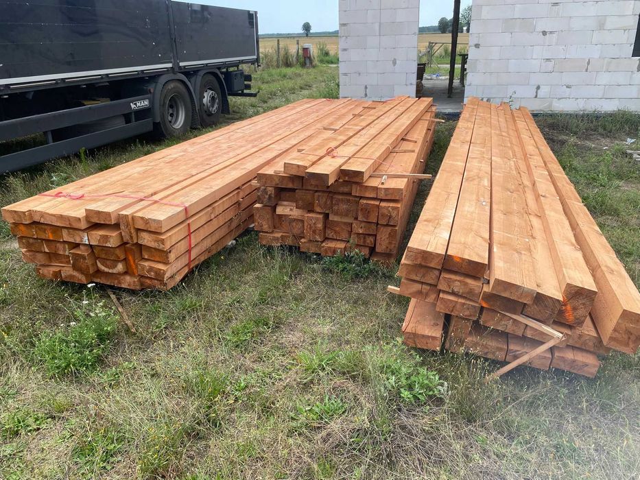 Więźba dachowa C24 suszona | strugana | gotowa pod montaż