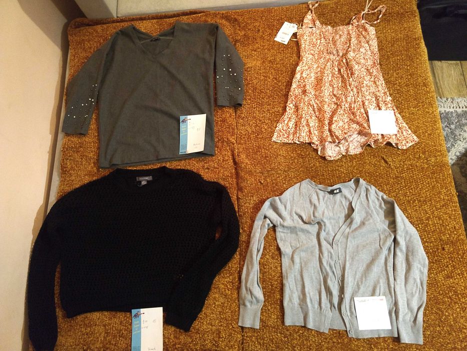 Bluzki, spodnie damskie