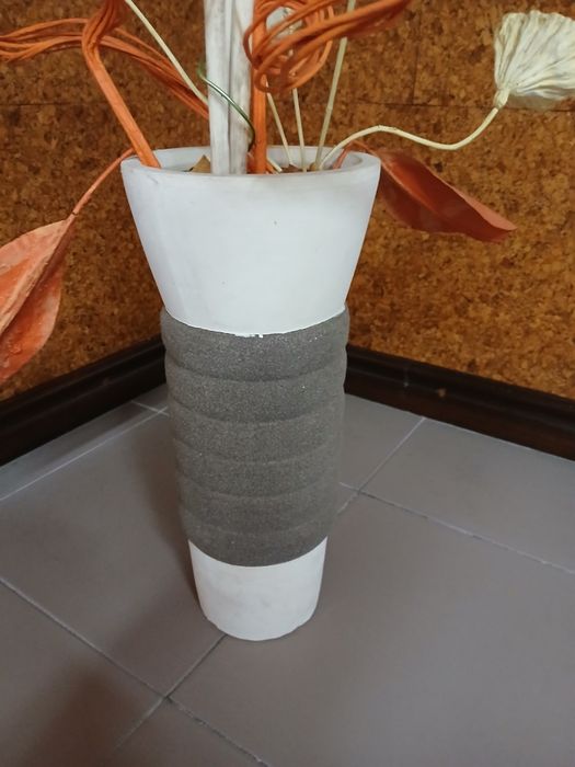 Vase with Artificial Arrangement