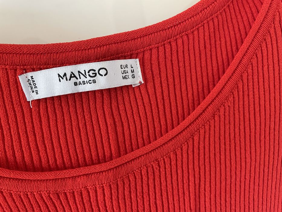 Mango ściągaczowy top orange  42-44