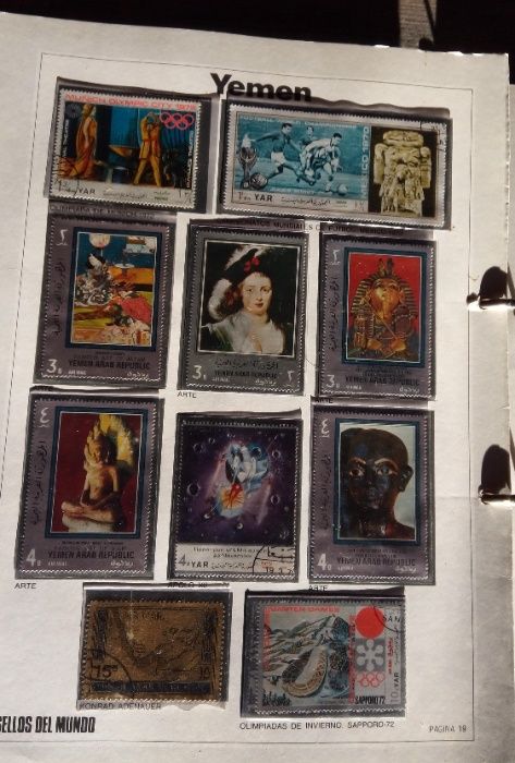 Álbum "Sellos del Mundo"