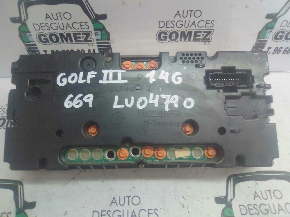 QUADRANTE VOLKSWAGEN GOLF III 1991 -1H0919863RX