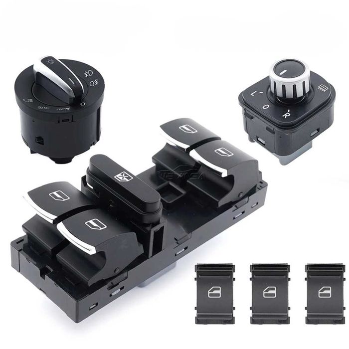 przełącznik do vw golf passat touran zestaw światła szyby lusterka