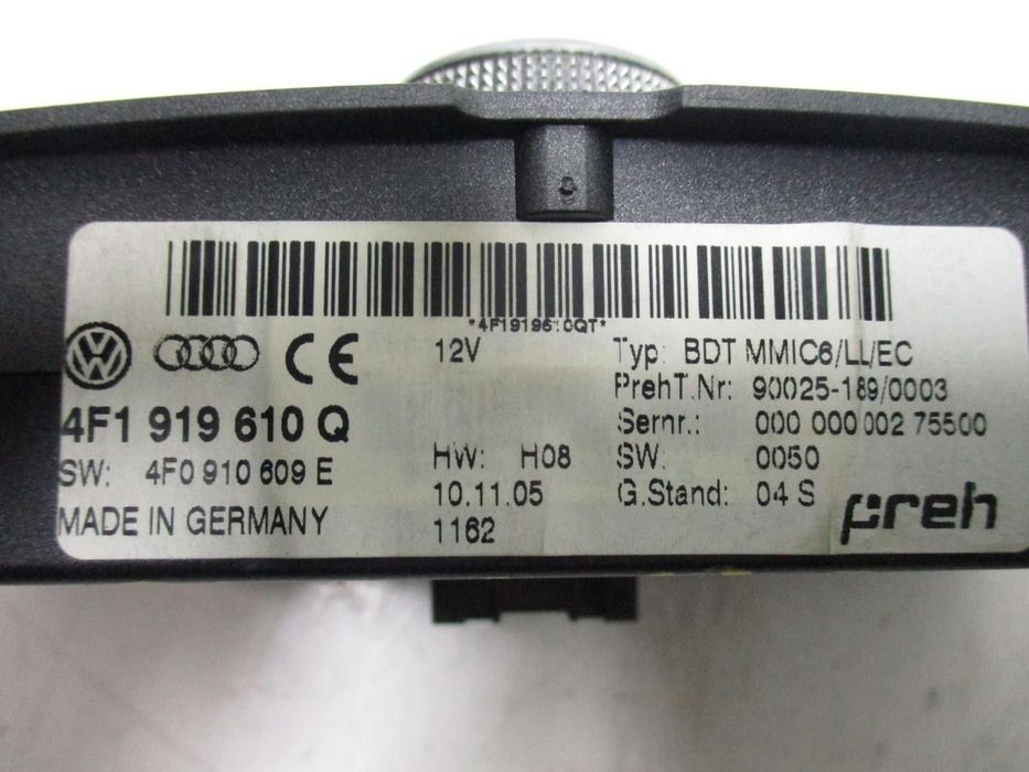 COMANDO MULTIFUNÇÕES AUDI A6 AVANT 2004 -4F1919610Q