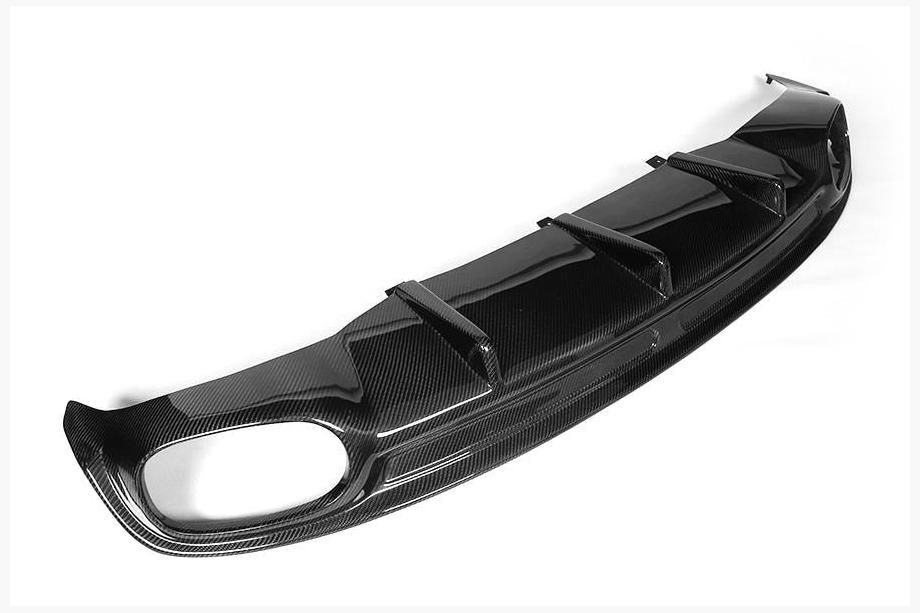 Audi A7 2010-2014 Дифузор заднього бампера V2 для S-Line