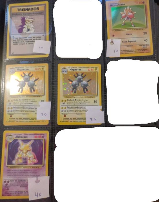 Vendo cartas Pokemon Base Edition